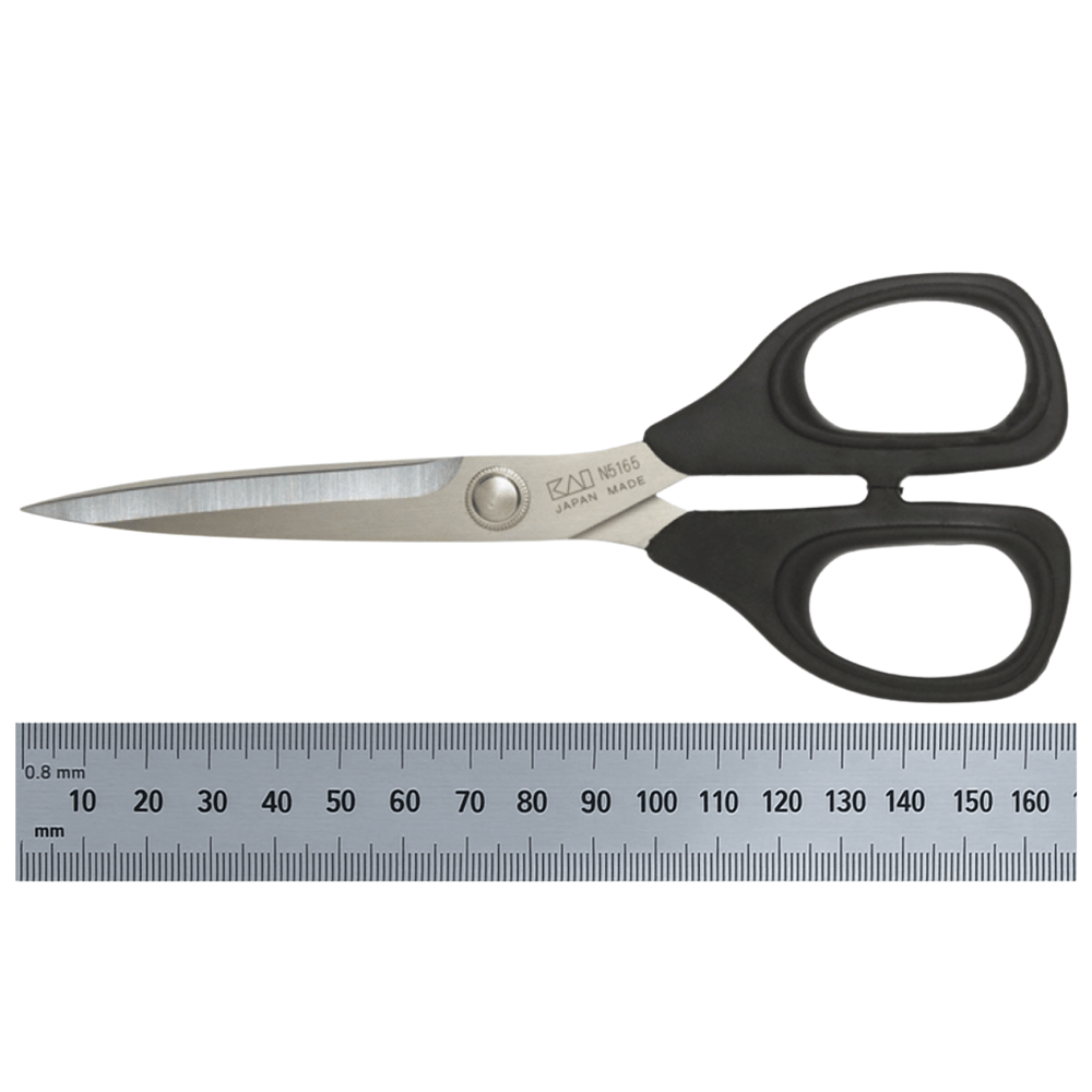 KAI N5165 – Paslanmaz Çelik Japon İplik Temizleme Makası (16,5cm)