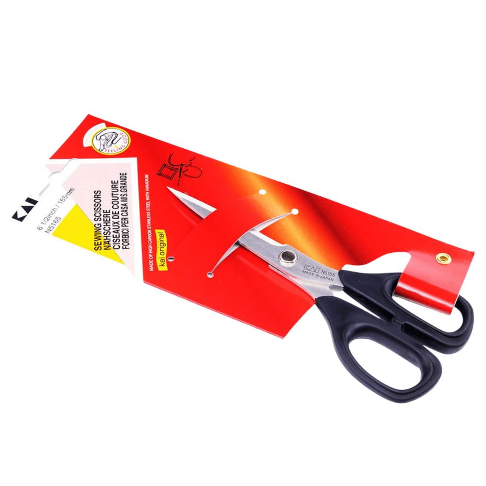 KAI N5165 – Paslanmaz Çelik Japon İplik Temizleme Makası (16,5cm)