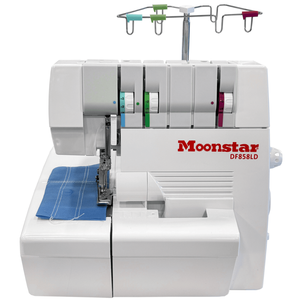 Moonstar Model DF858LD Ev Tipi 3 İp Reçme Dikiş Makinesi