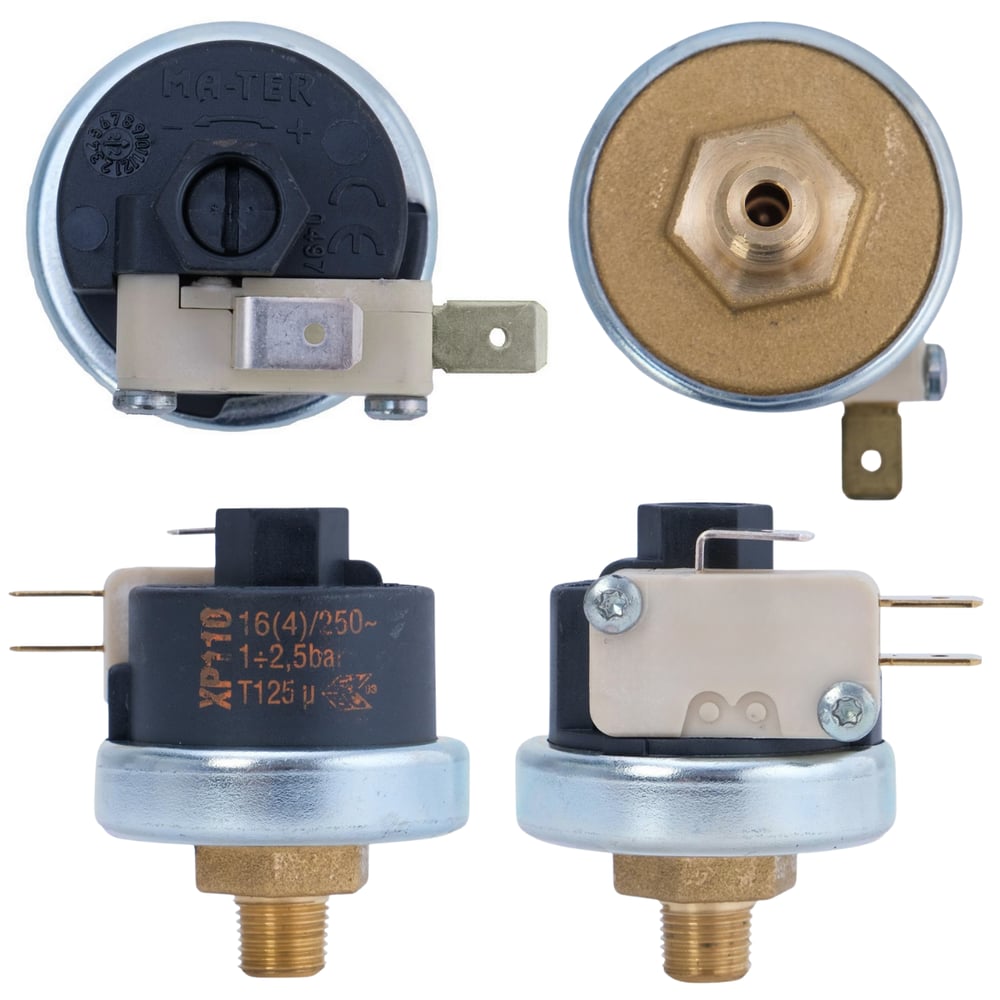 Silter TY ITPRS 25 İtalyan Basınç Şalteri (Presostat) 1/8” – 2,5 Bar