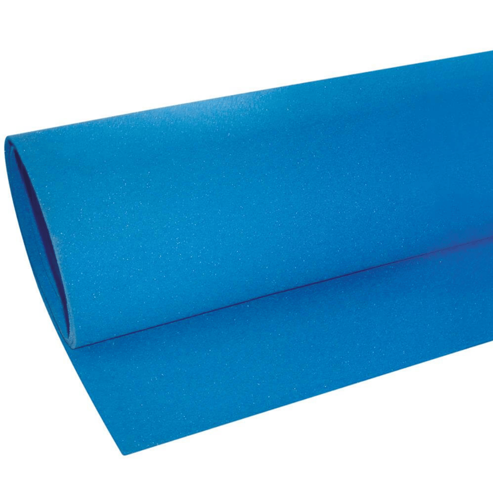 Siltex TS SSM 15-6 Silikon Sünger | 6 mm, Mavi, %80 Silikon, 150 cm En, Büyük Delikli 50 metre Rulo