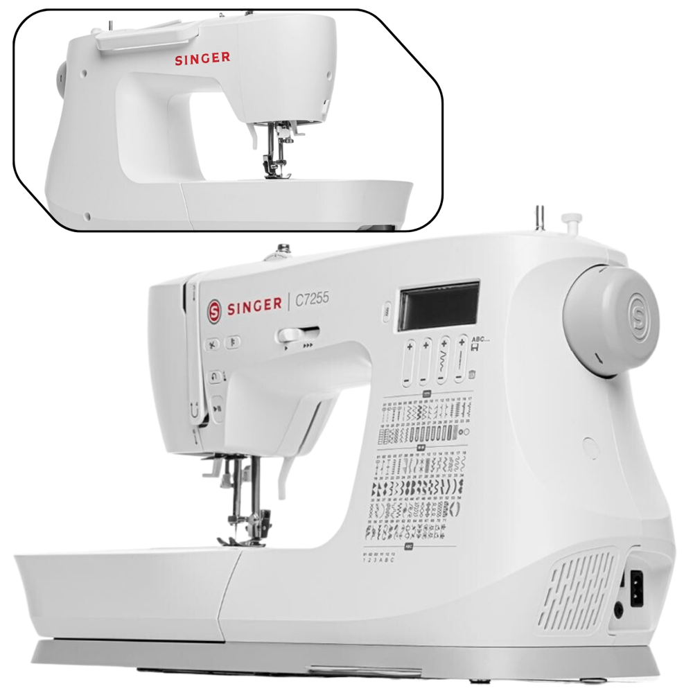 Singer C7255 Elektronik Dikiş Makinesi Uzatma Tablalı