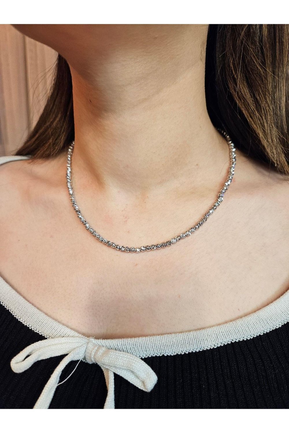 Dorika Topçuk Silver Kolye
