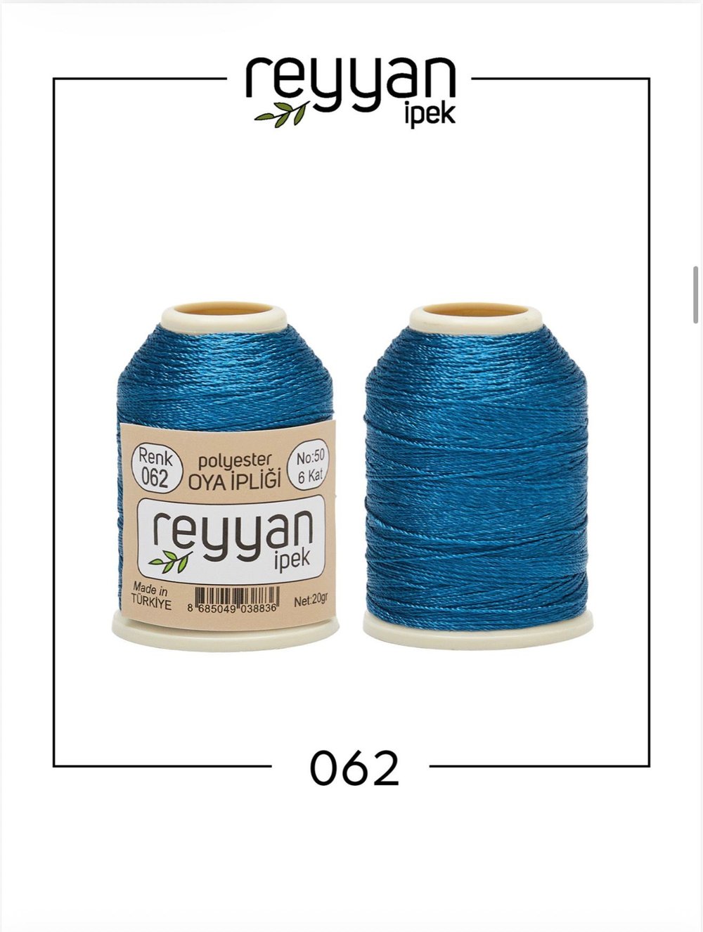 062 Reyyan İpek Polyester İp