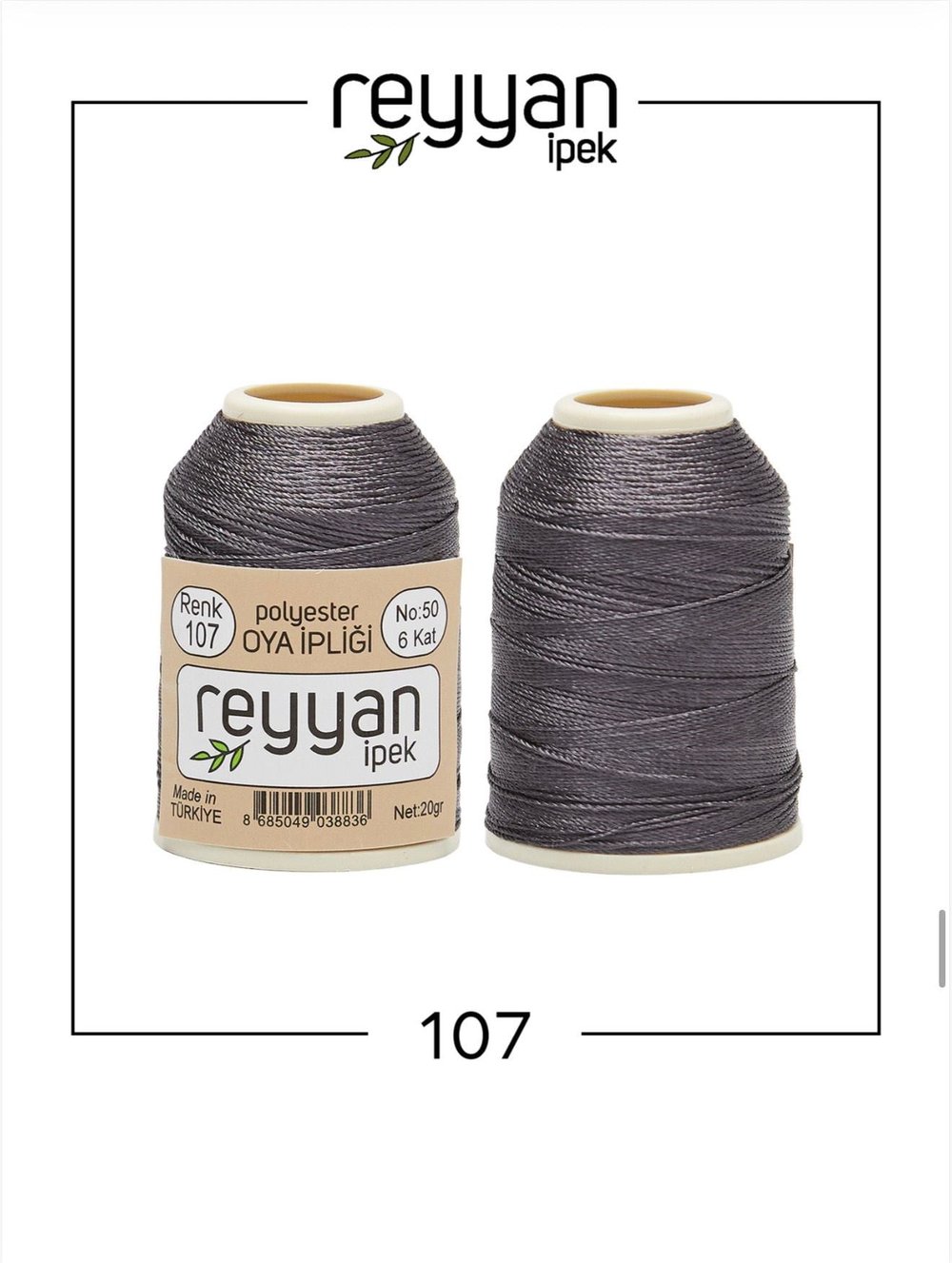 107 Reyyan İpek Polyester İp