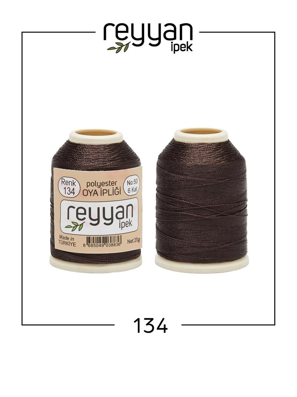134 Reyyan İpek Polyester İp