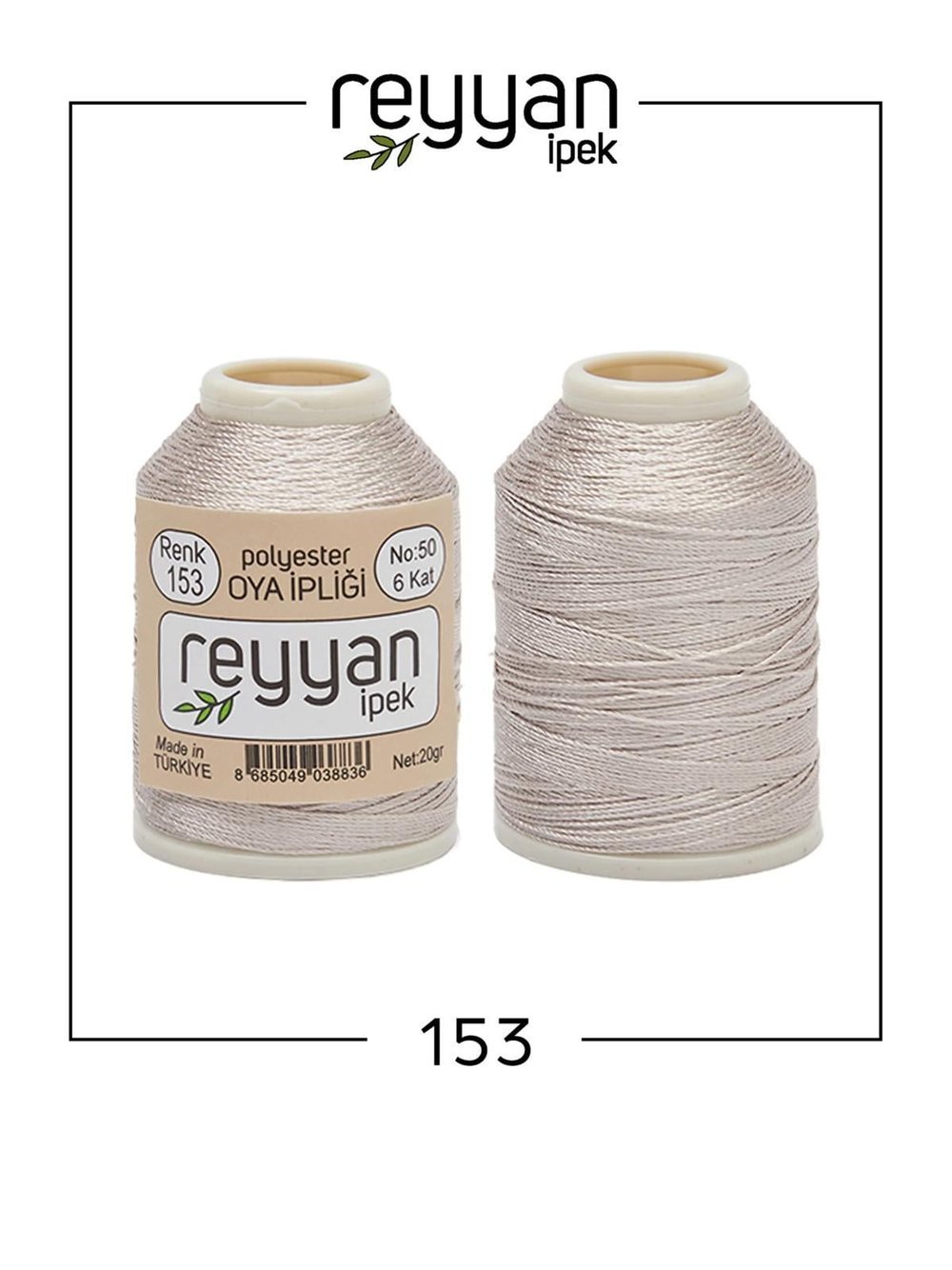 153 Reyyan İpek Polyester İp