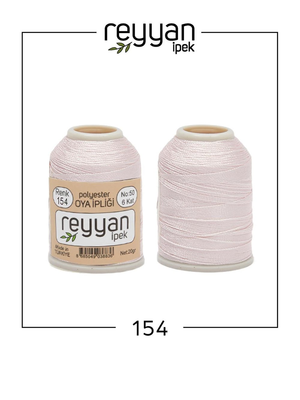 154 Reyyan İpek Polyester İp