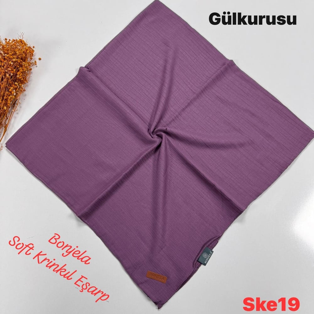 BA-19 Bonjela Soft Krinkıl Eşarp