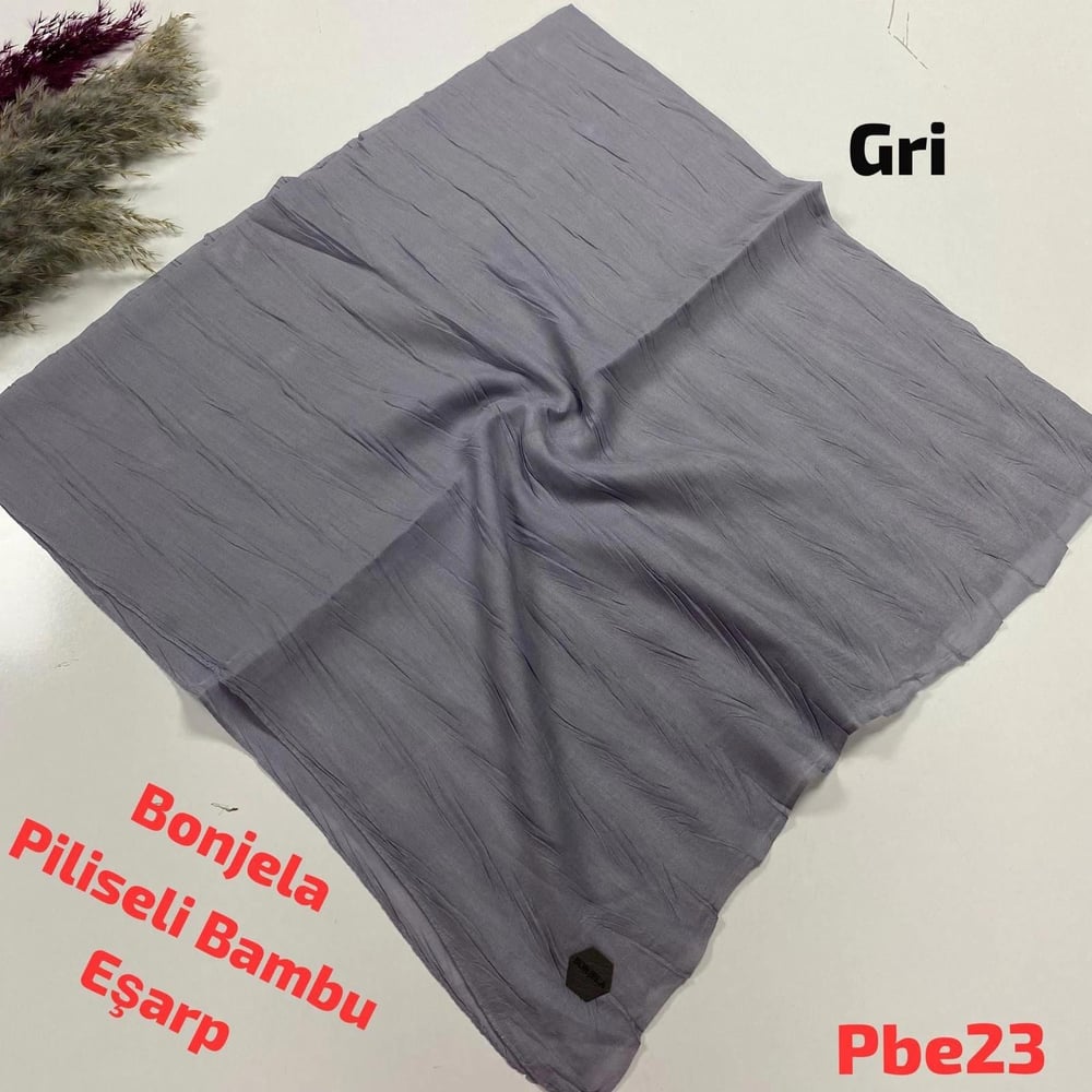 O-23 Bonjela Piliseli Bambu Eşarp