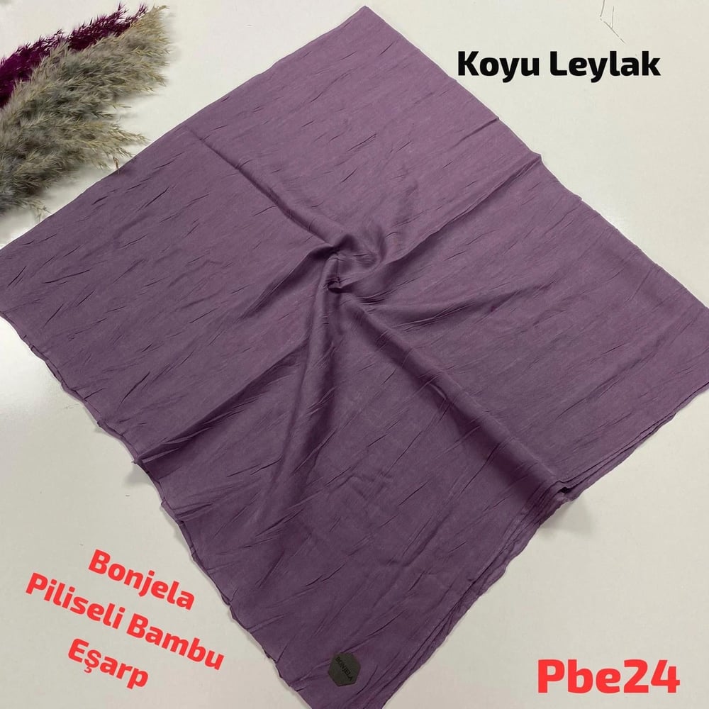 O-24 Bonjela Piliseli Bambu Eşarp