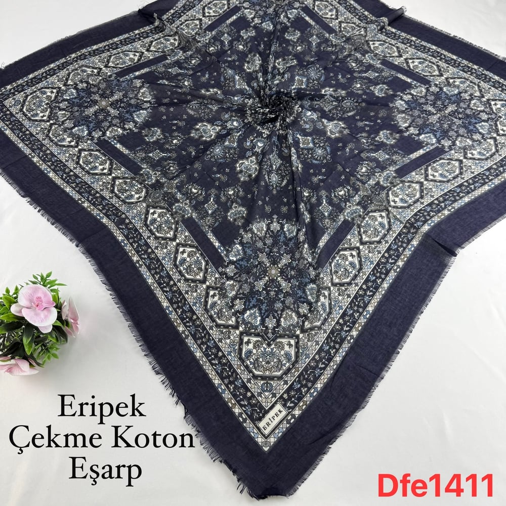 Eripek Çekme Koton Eşarp
