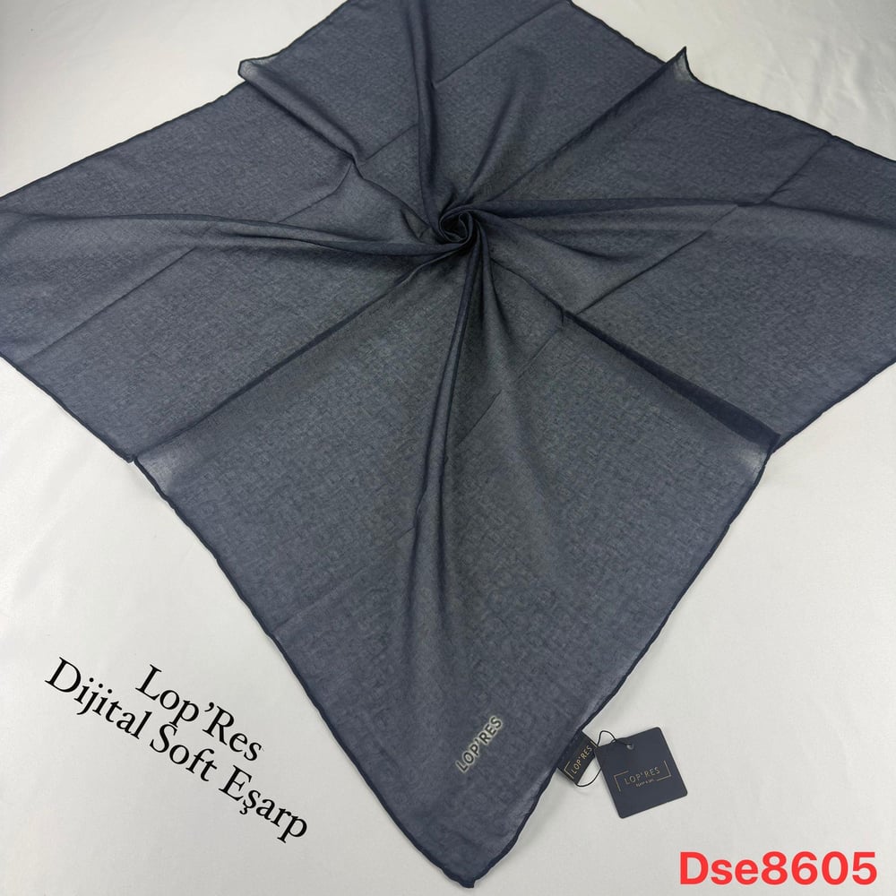 K-1144 Lopres El Dikişli Soft Eşarp