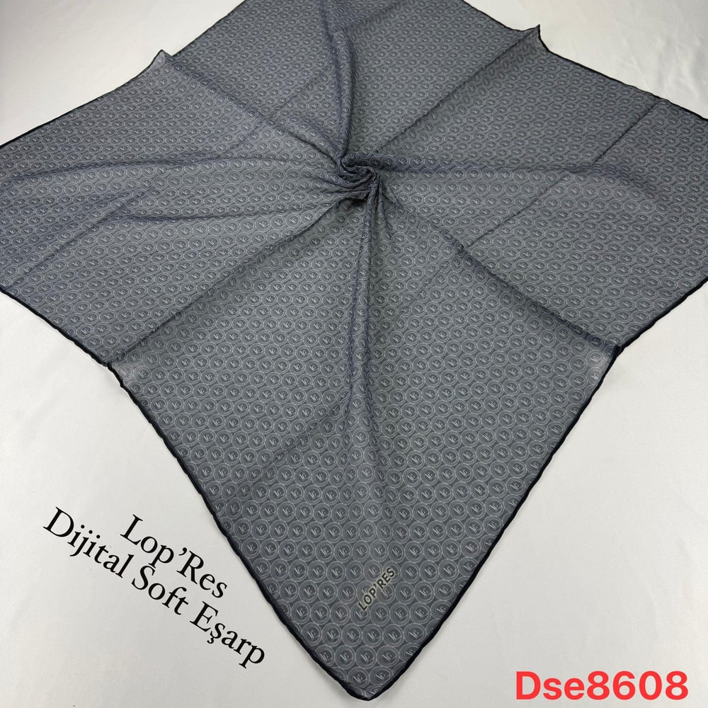 K-1147 Lopres El Dikişli Soft Eşarp