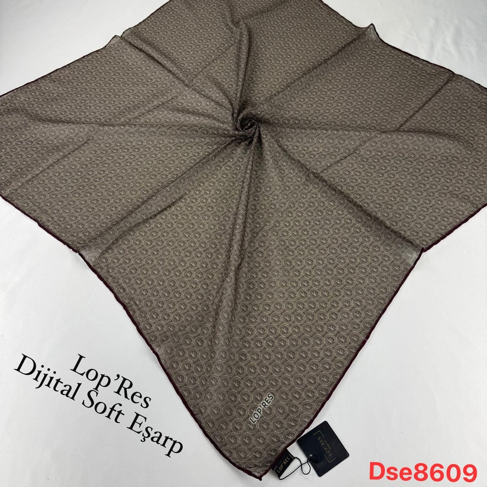 K-1148 Lopres El Dikişli Soft Eşarp