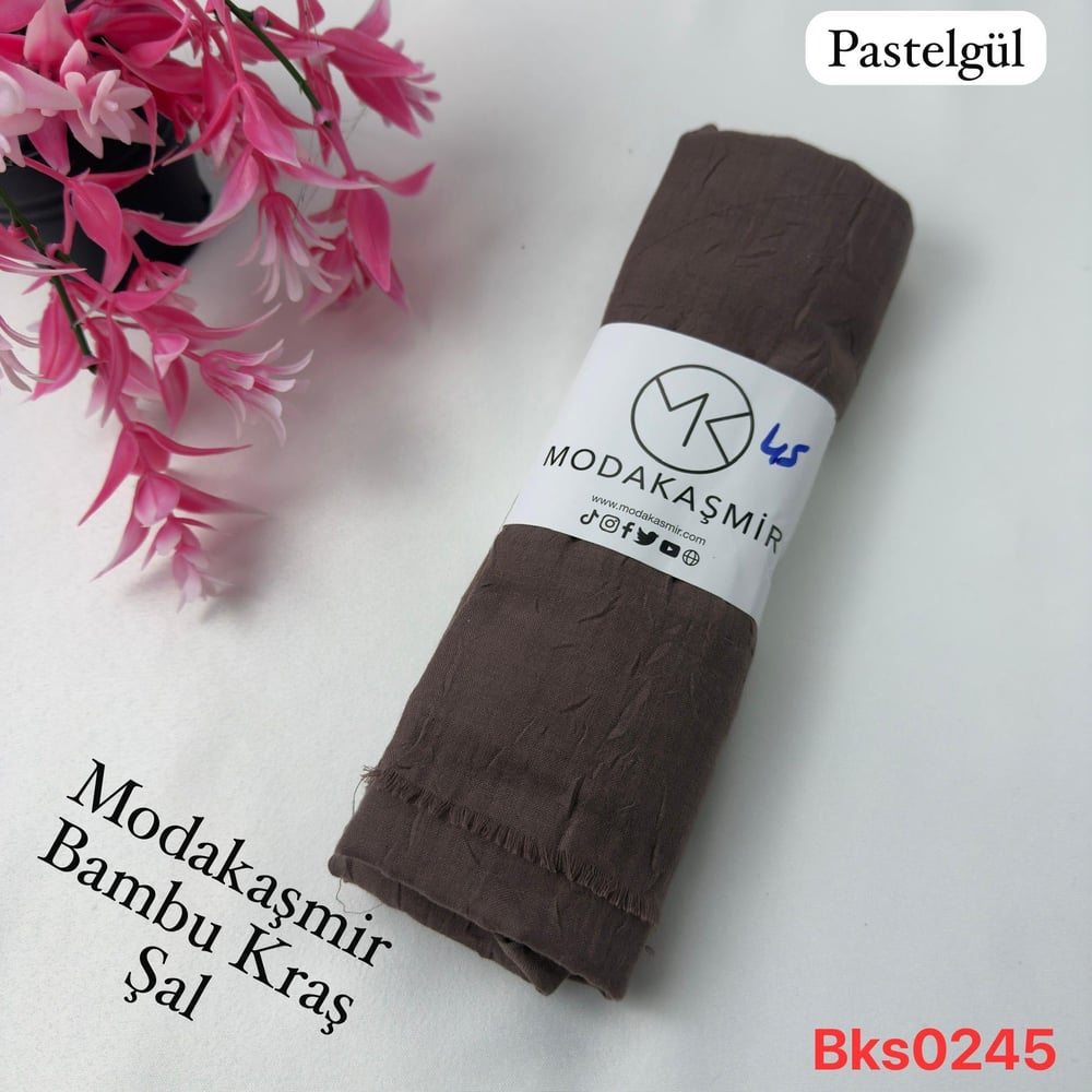 L-99 Modakaşmir Bambu Kraş Şal