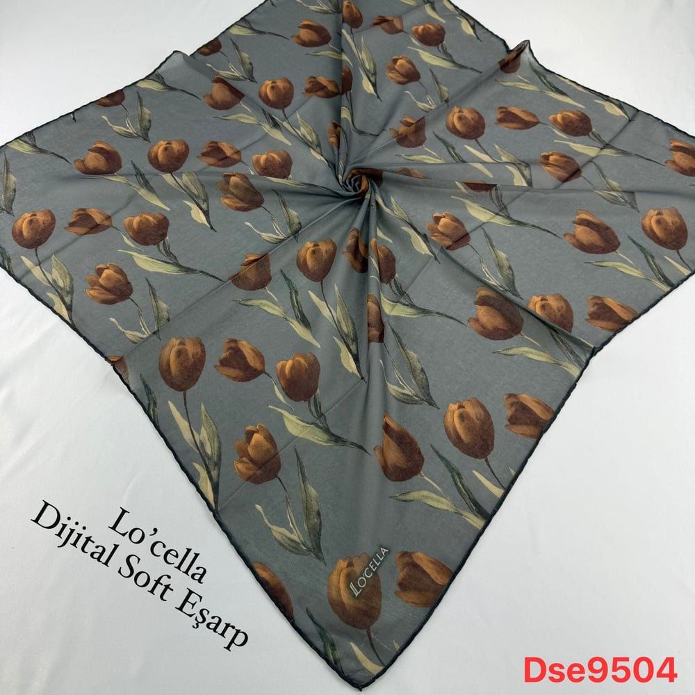 Lo'cella El Dikişli Soft Eşarp
