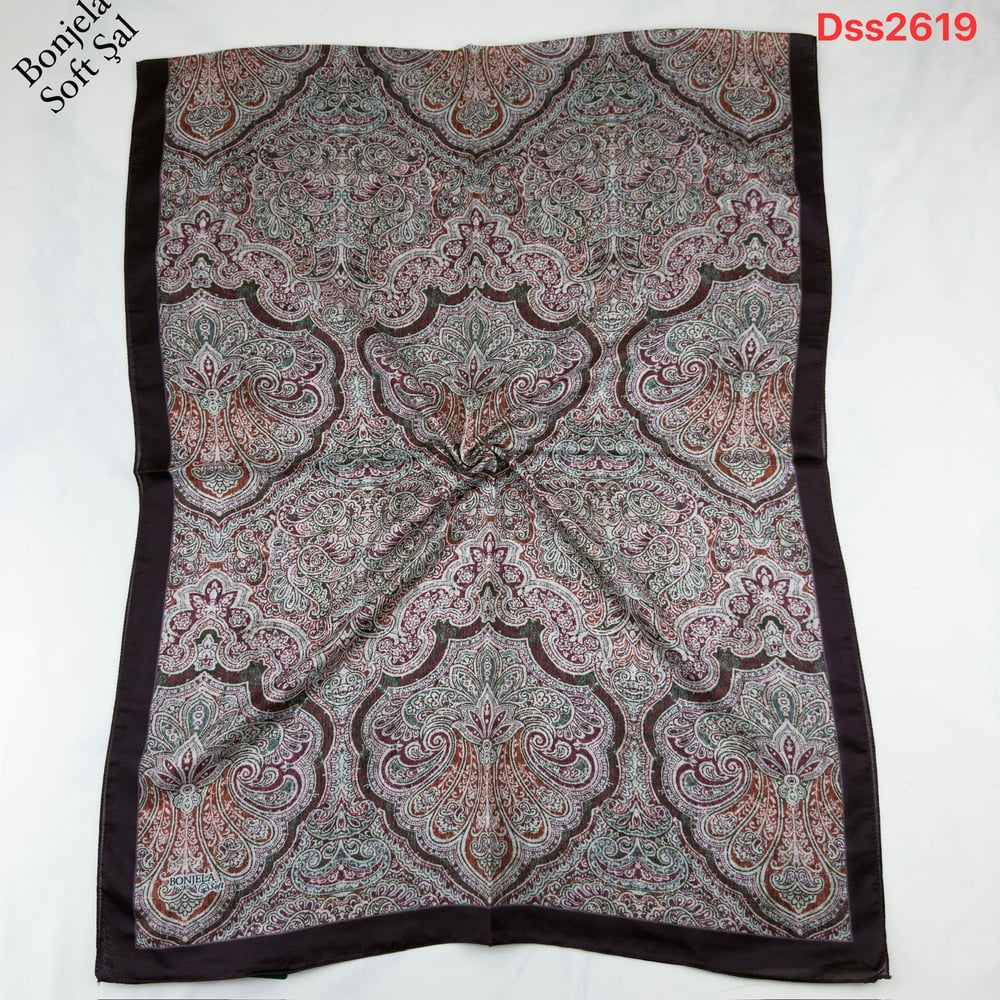 N-347 Bonjela Dijital Soft Şal