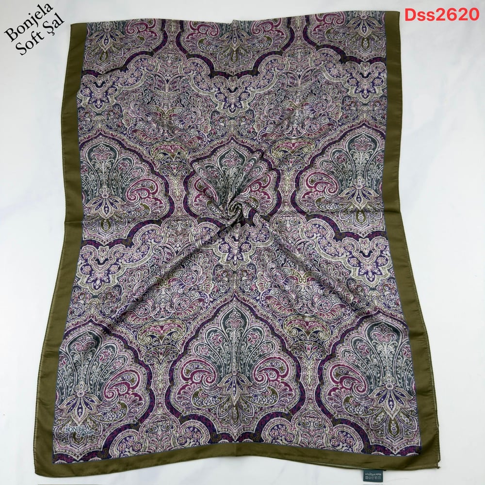 N-348 Bonjela Dijital Soft Şal