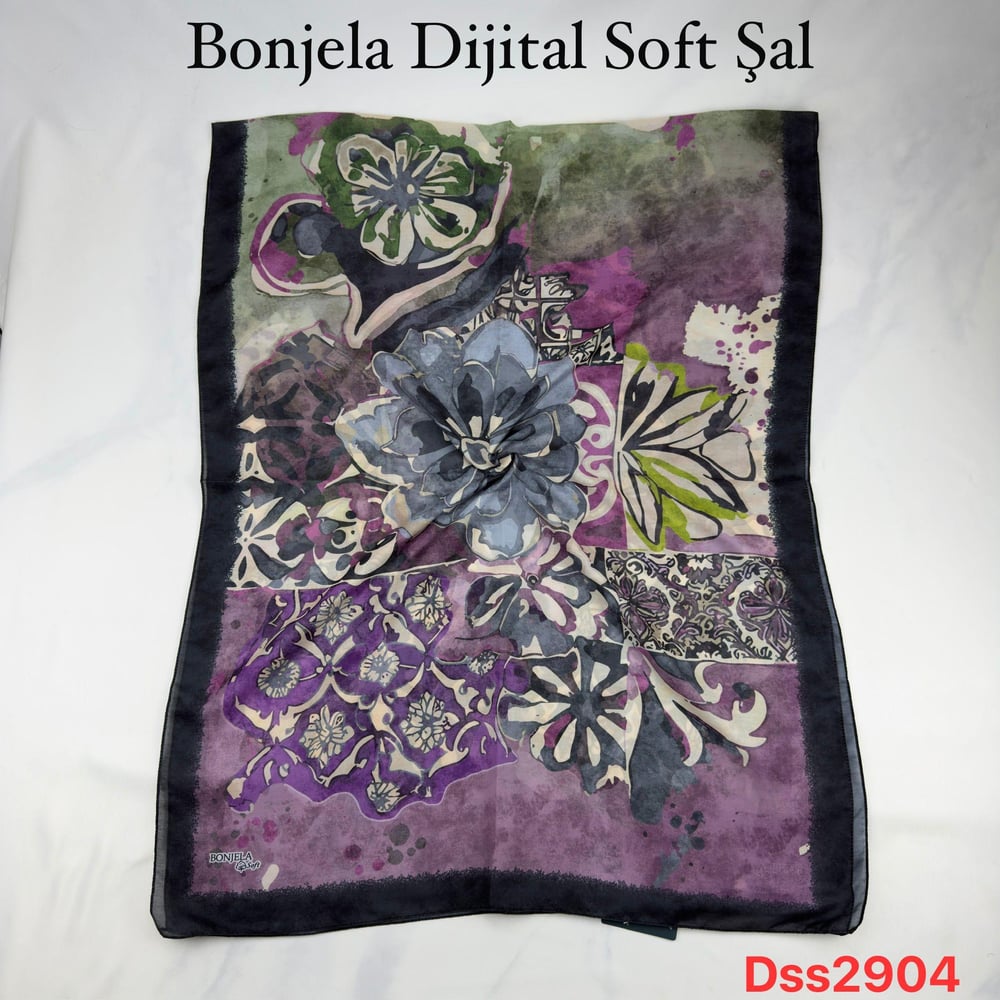 N-386 Bonjela Dijital Soft Şal