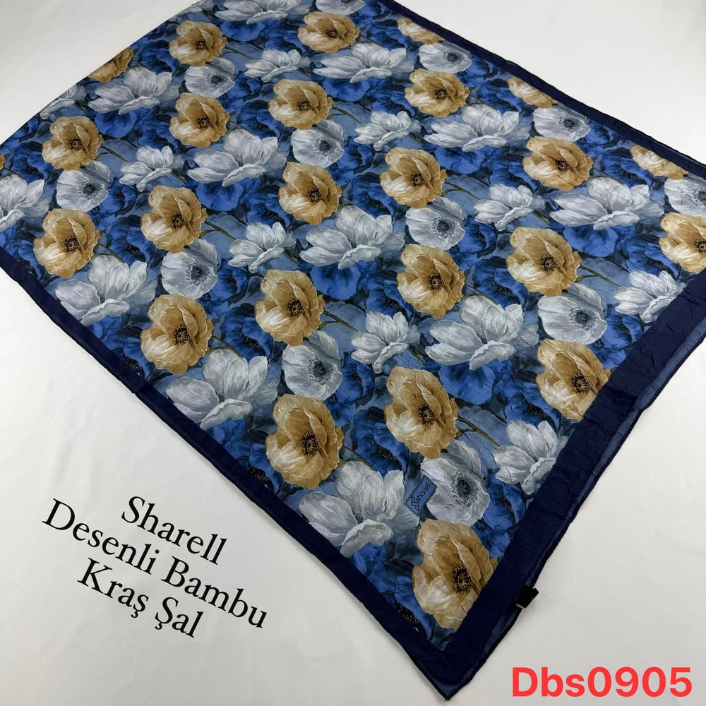 Sharell Desenli Bambu Kraş Şal