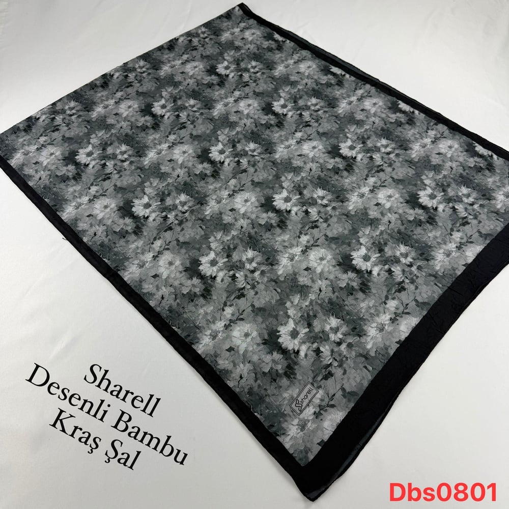 Sharell Desenli Bambu Kraş Şal
