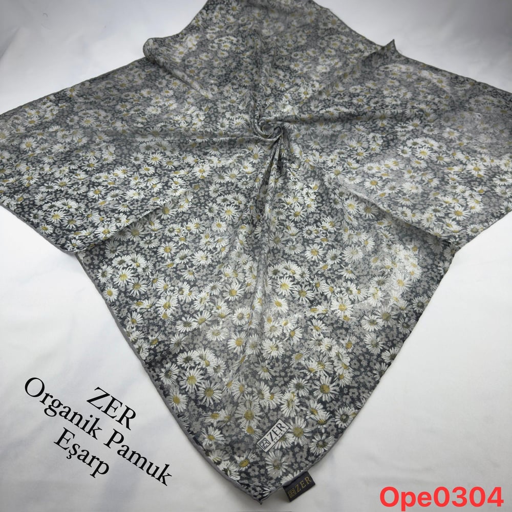 Zer Organik Pamuk Eşarp