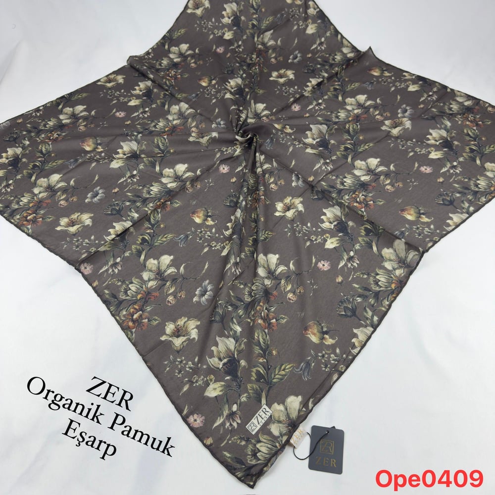 Zer Organik Pamuk Eşarp