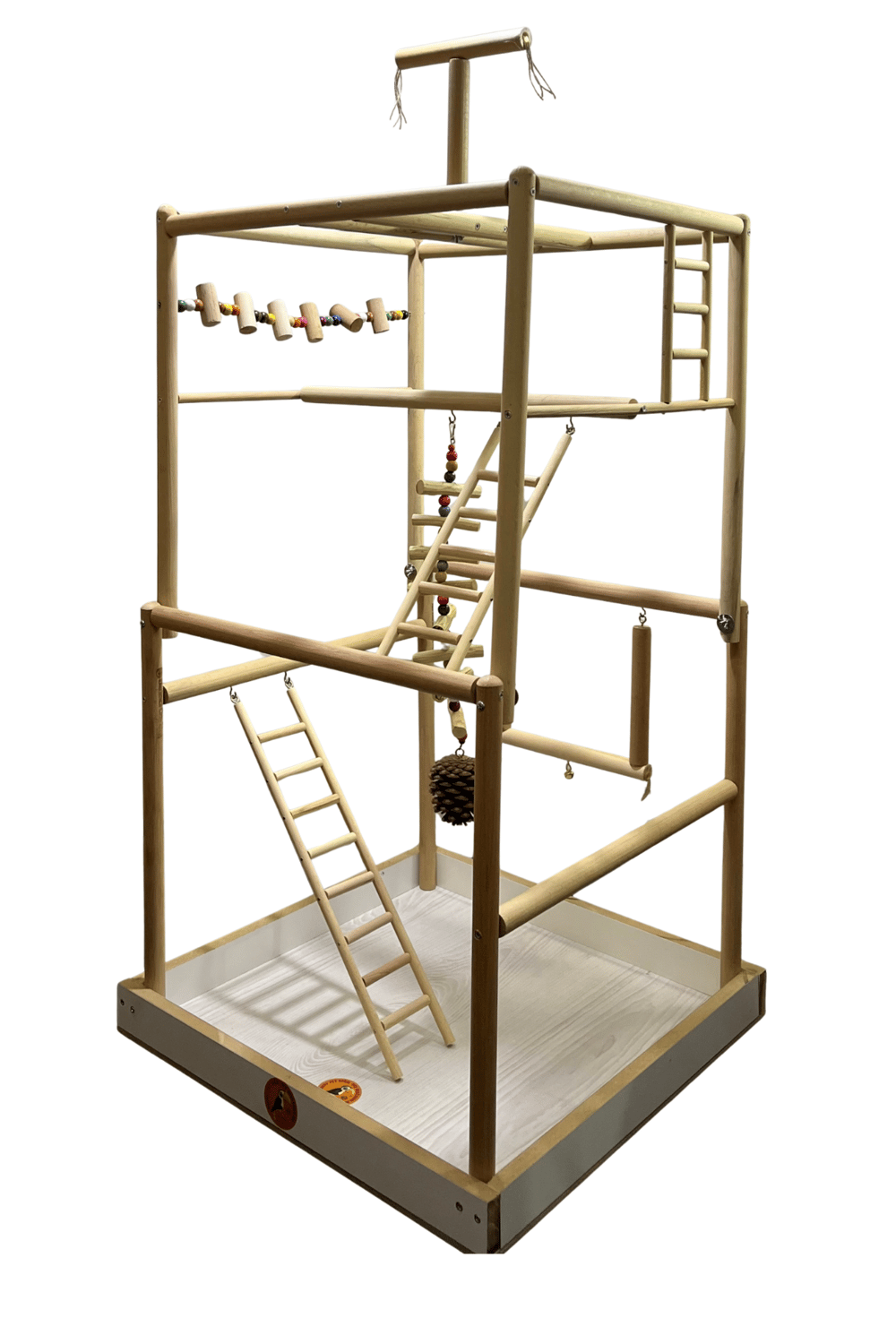 Papağan Oyun Standı 55 x 55 x 110 cm Büyük Papağanlar için Uyumlu