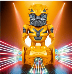 KUTULU IŞIKLI ROBOT