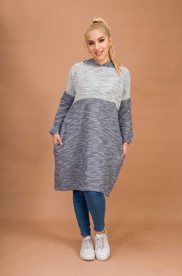 Gri Mavi   Spor sweat - 10200