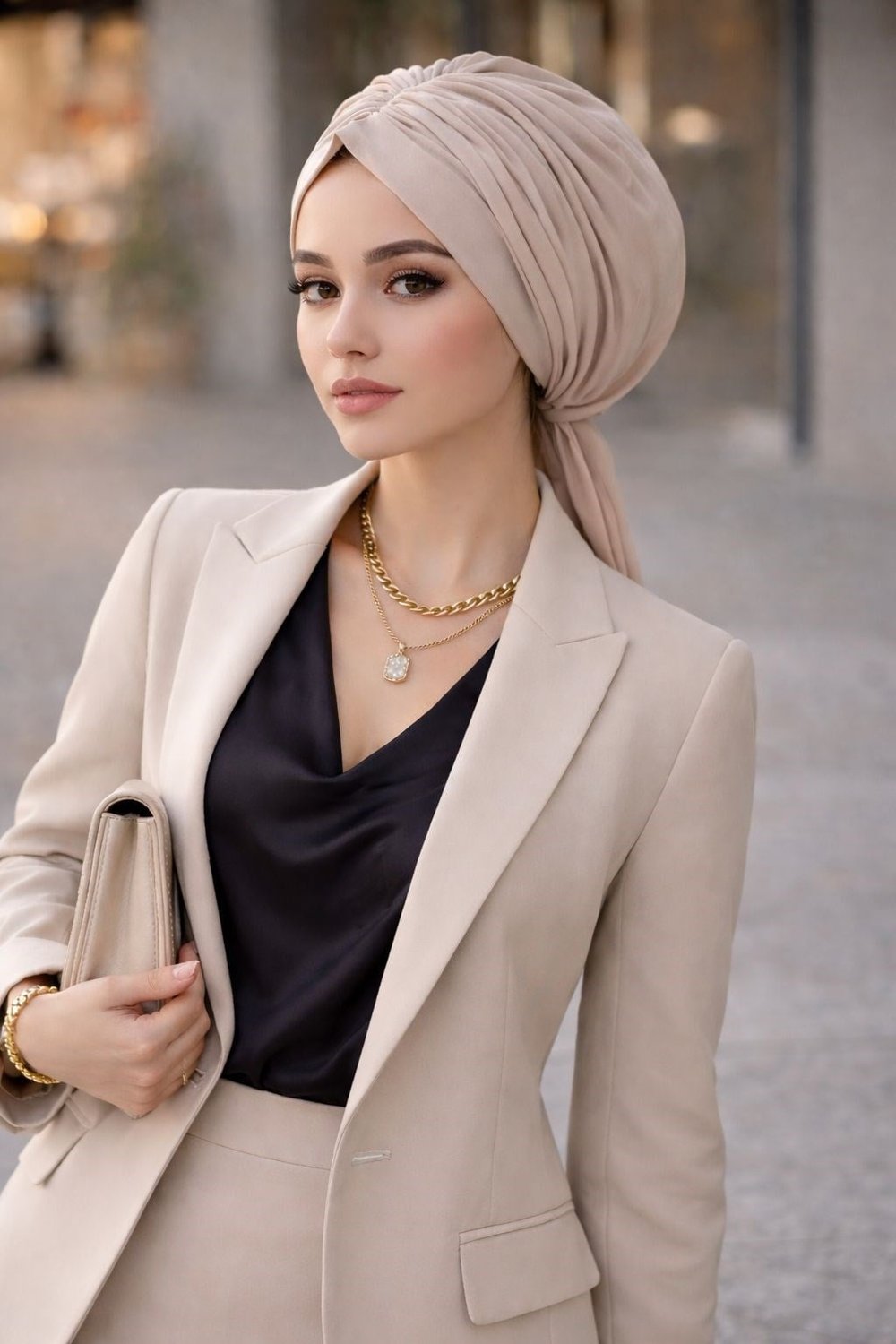 Bej Tokalı Bone