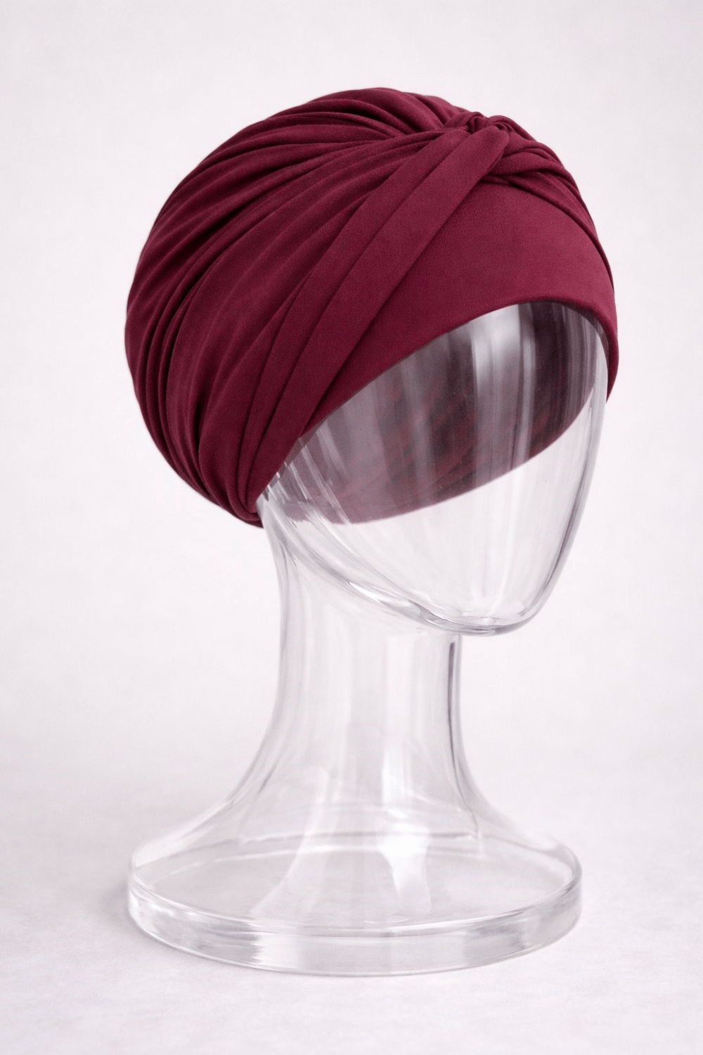 Bordo Burgu Detaylı Bone