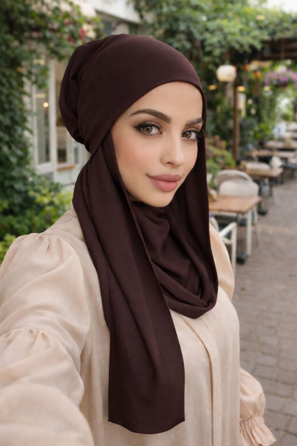 Bordo Kelebek Bone Şal