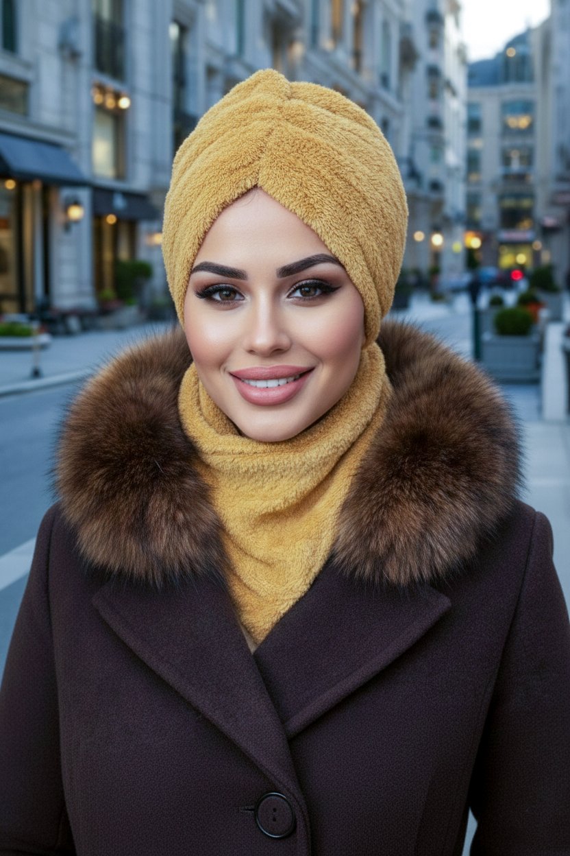 Camel Büzgülü Bone Ve Etol Takım