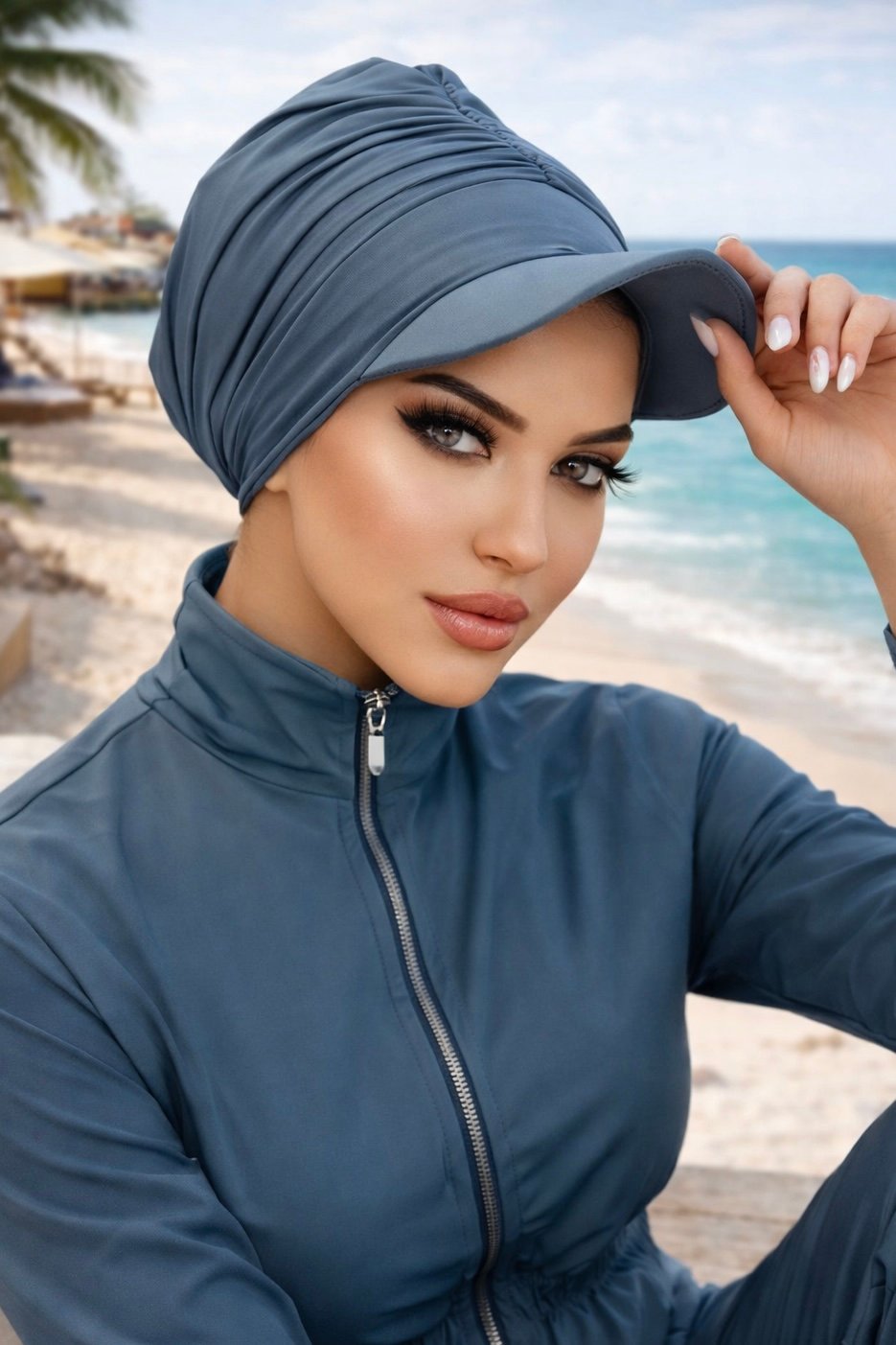 Deniz Grisi Havuz - Deniz Şapkası