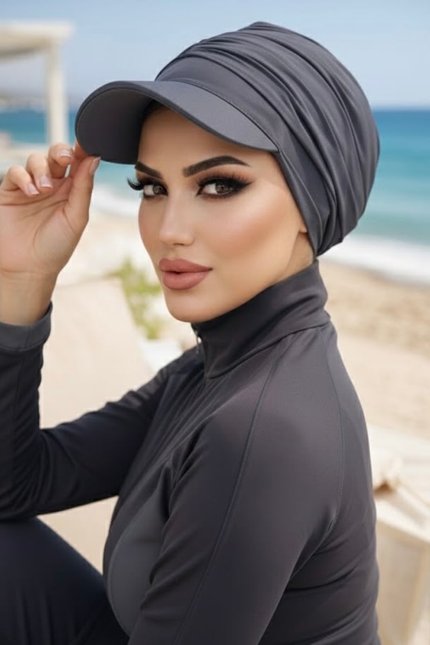 Füme Havuz & Deniz Şapkası / Mayo Üstüne Kullanılabilir