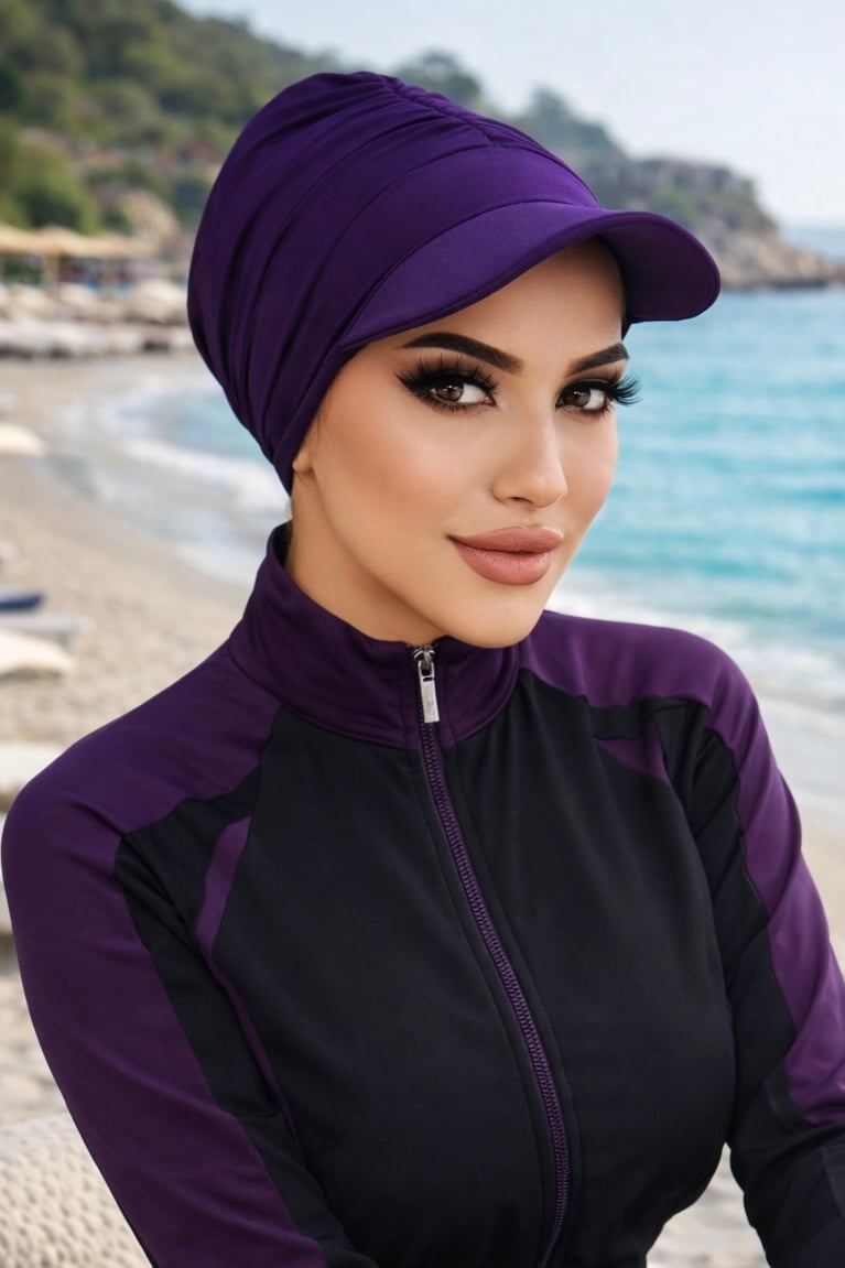 Mürdüm Havuz - Deniz Şapkası / Mayo Üstüne Kullanılabilir