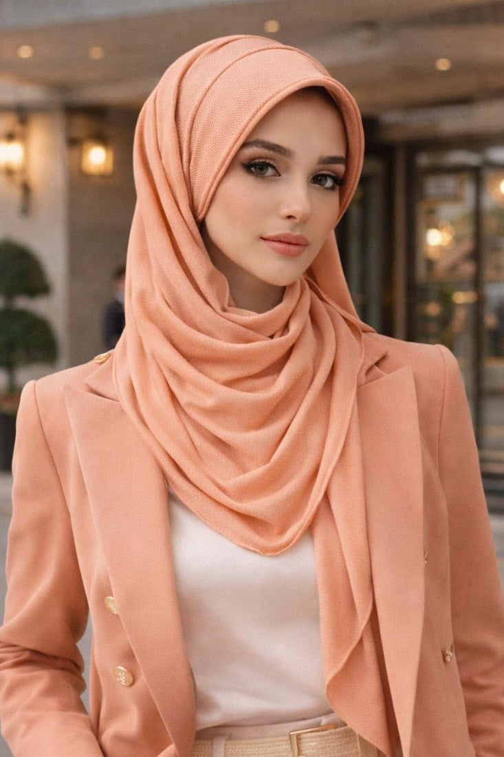 Somon Şapkalı Şal