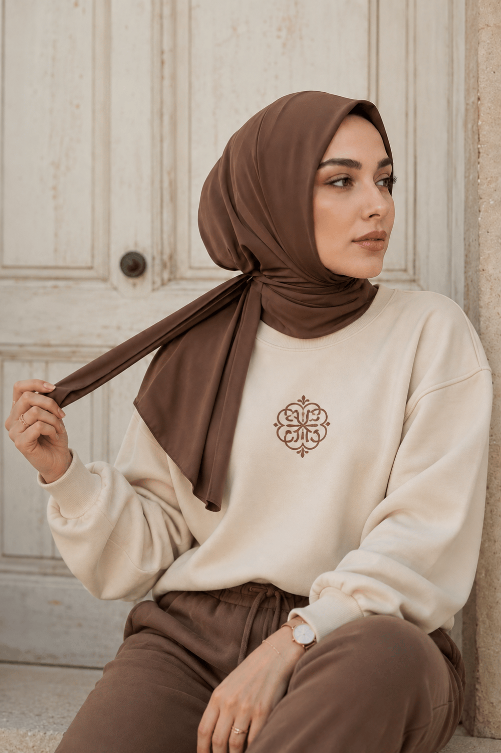 Vizon Spor Tesettür Bone - Günlük ve Antrenman , Deniz ve Havuz Kullanımına Uygun Hazır Eşarp Bone- Athletic Hijab