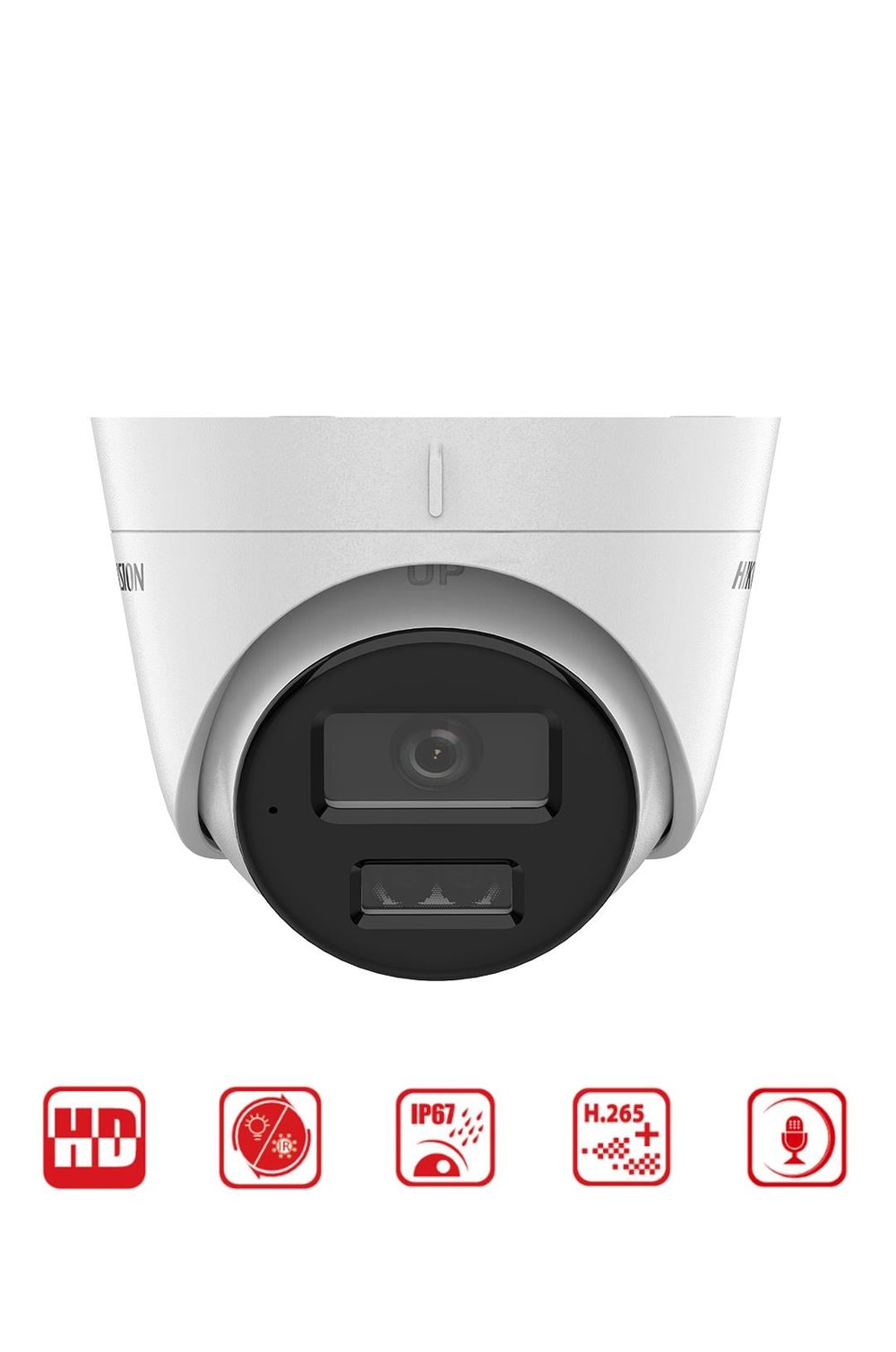 HIKVISION DS-2CD1343G2-LIUF 4Mpix, Mikrofonlu Dome IP Kamera