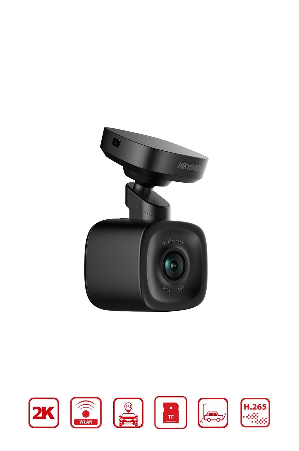 HIKVISION AE-DC5013-F6PRO Mikrofon G-Sensörlü 2k Araç İçi Kamera Wifi,Ses Kontrolü ve Adas Kontrolü
