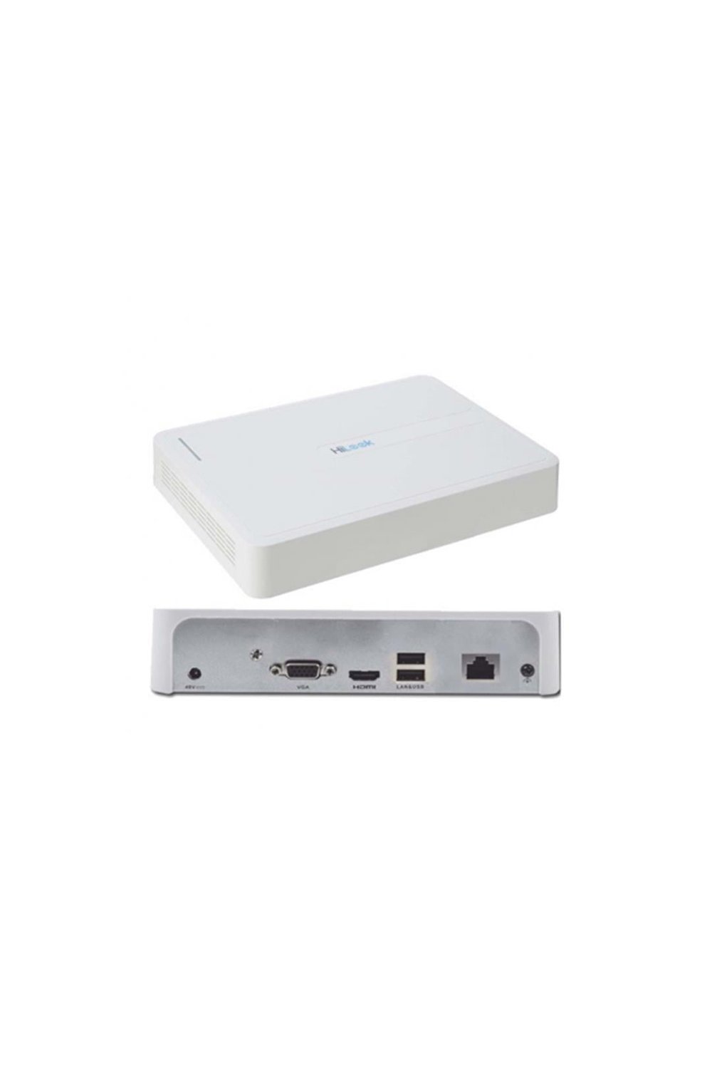 HILOOK NVR-108H-D, 8Kanal, 4Mpix, H265+, 1 HDD Desteği, 1080P Kayıt, 60Mbps Bant Genişliği, NVR