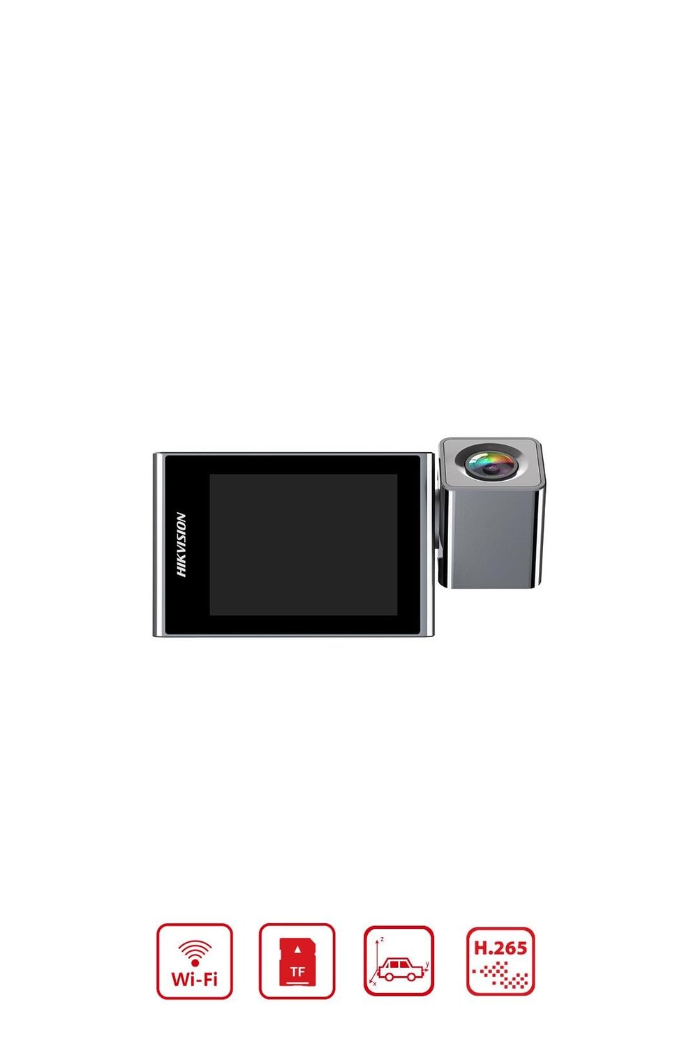 HIKVISION AE-DC8222-C8PRO(3.5K)(O-STD) Tek Kameralı Araç İçi Kamerası, Adas, Wifi, G-Sensör