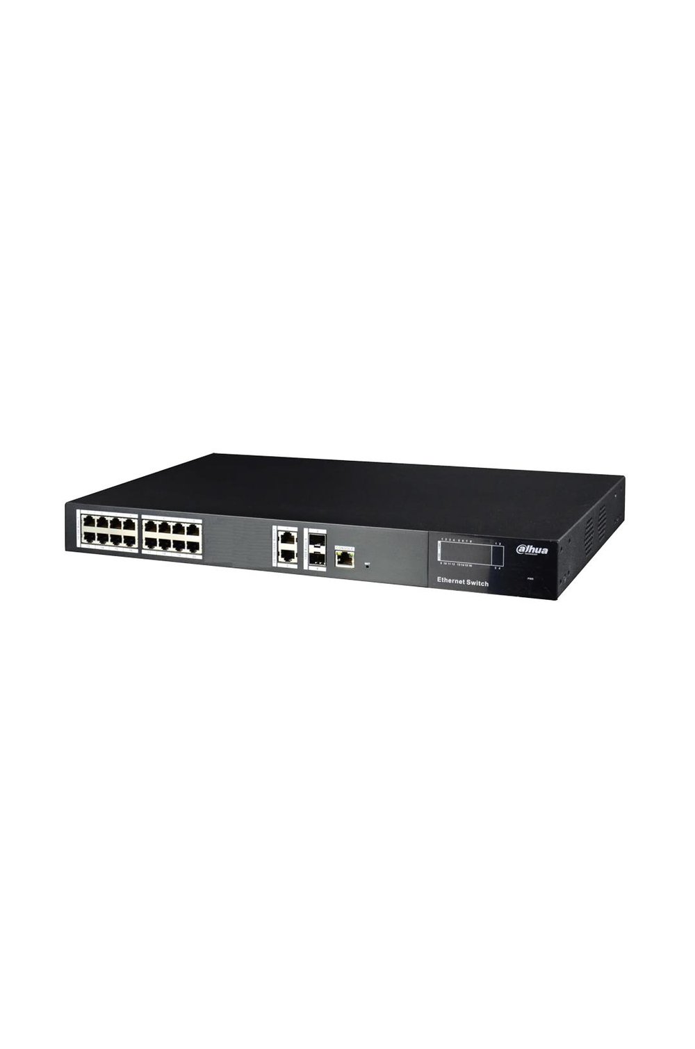 DAHUA PFS4220-16T 16 Kanal 2 Katmanlı Yönetilebilir Switch ( 16FE + 2GE SFP + 2GE )
