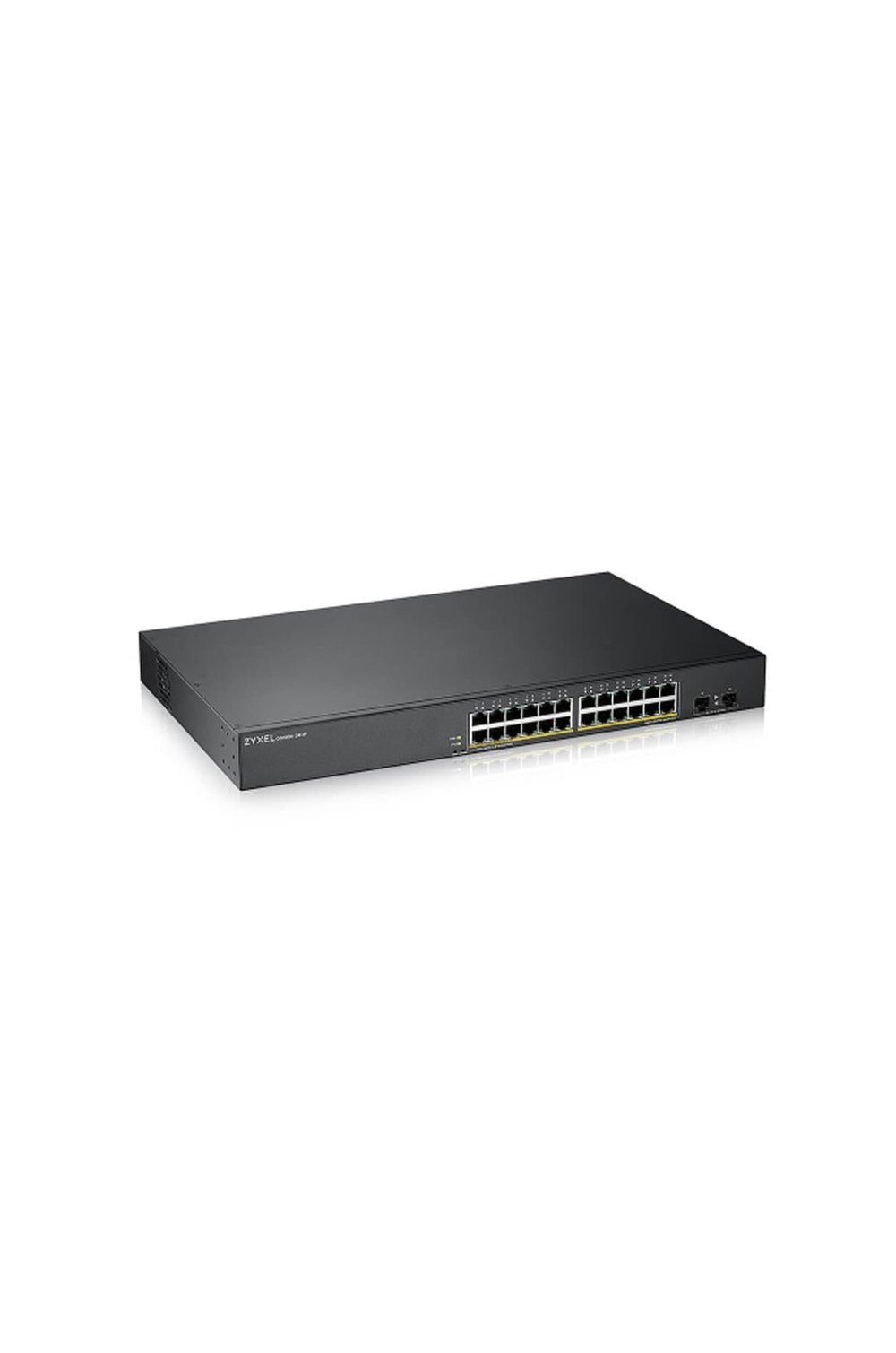 ZyXEL GS1900-24HP V2, 24 Port, GigaBit, PoE 170W, 2 Port GigaBit SFP, Yönetilebilir, Rackmount Switch