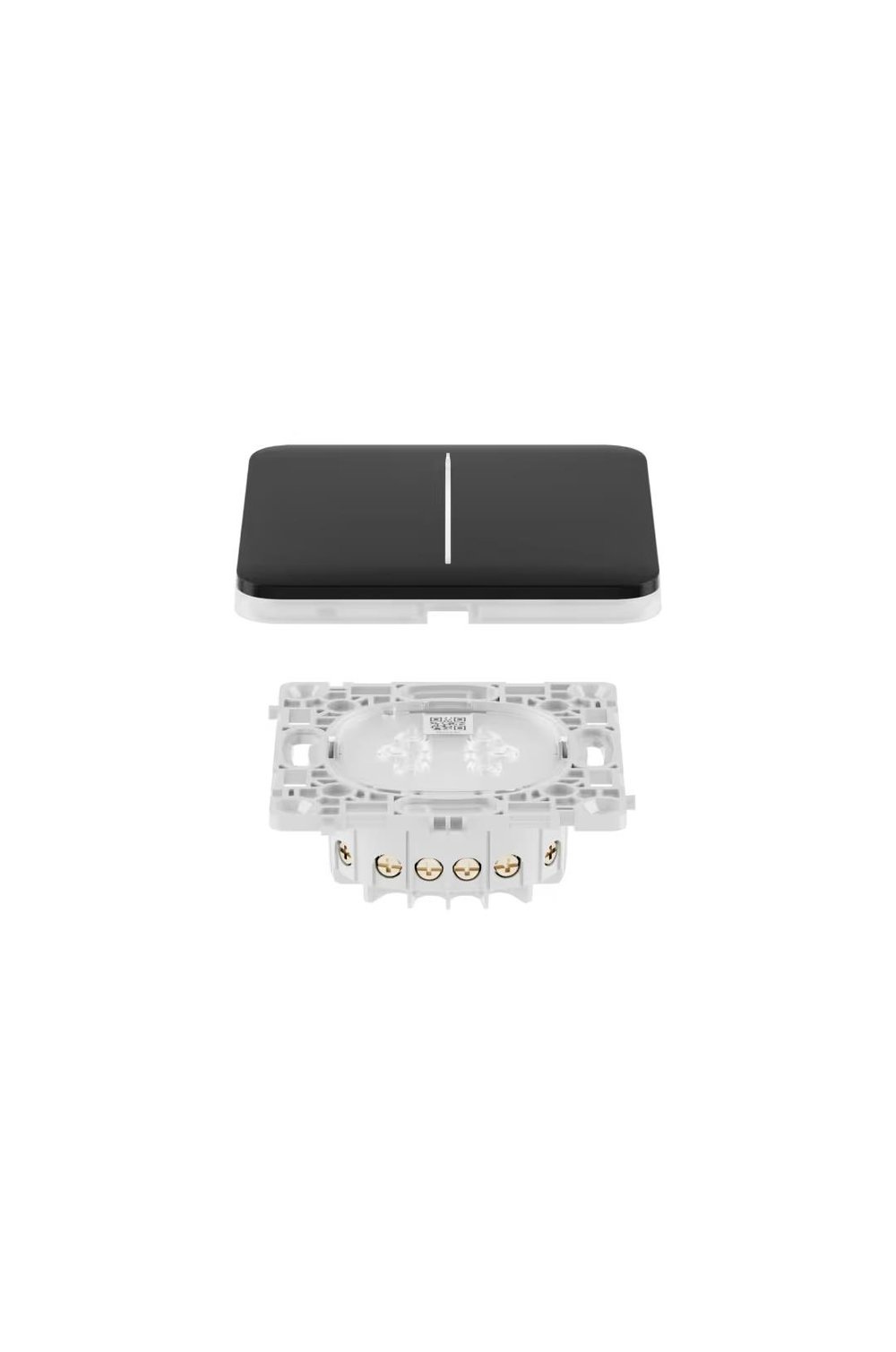 AJAX LightCore (2-gang/2-way) Jeweller Akıllı Dokunmatik 2 Yönlü Işık Anahtarı
