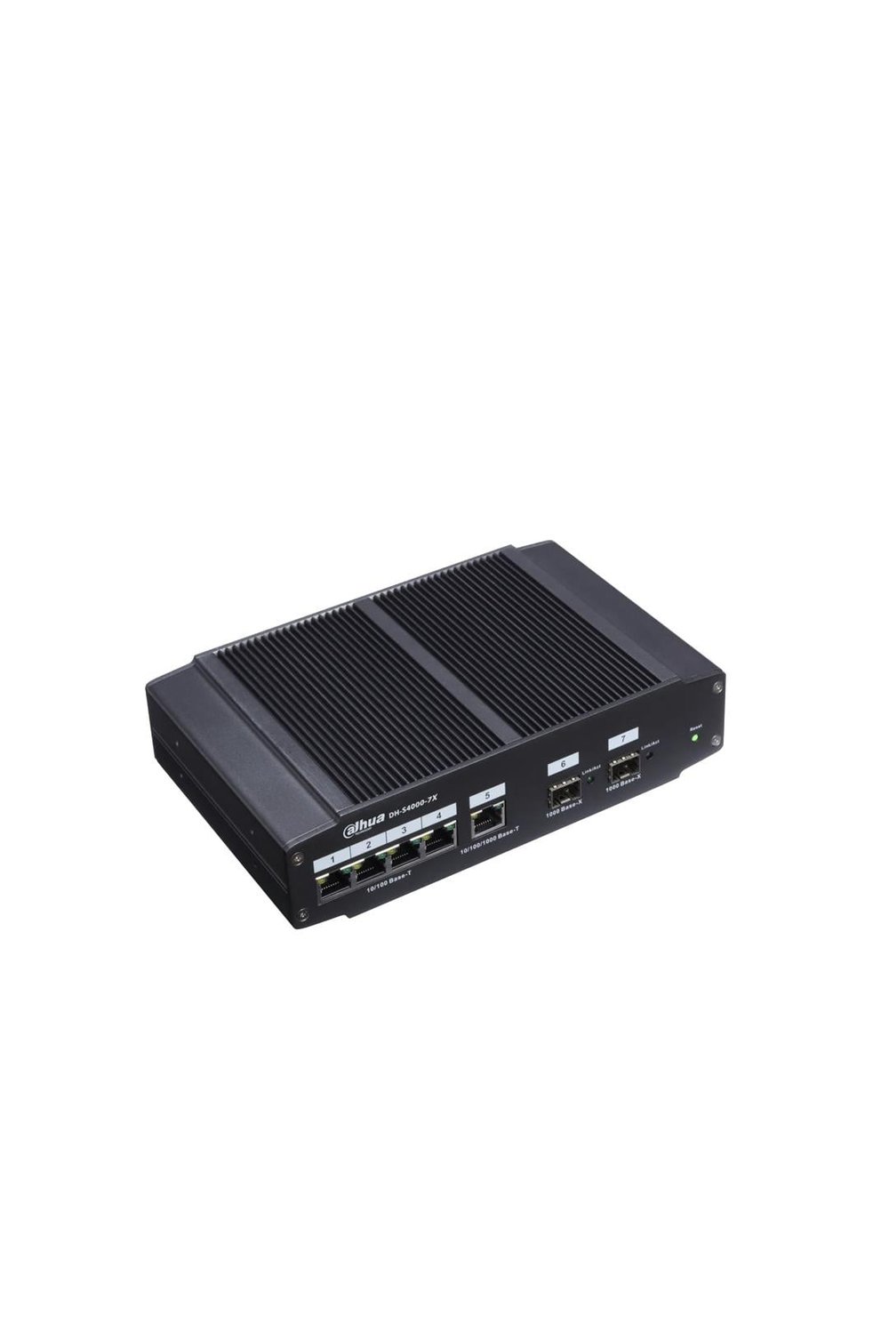 DAHUA S4000-7X 7 Kanal Fiber Ring Network Switch   ( 4FE + 1GE  + 2GE SFP )
