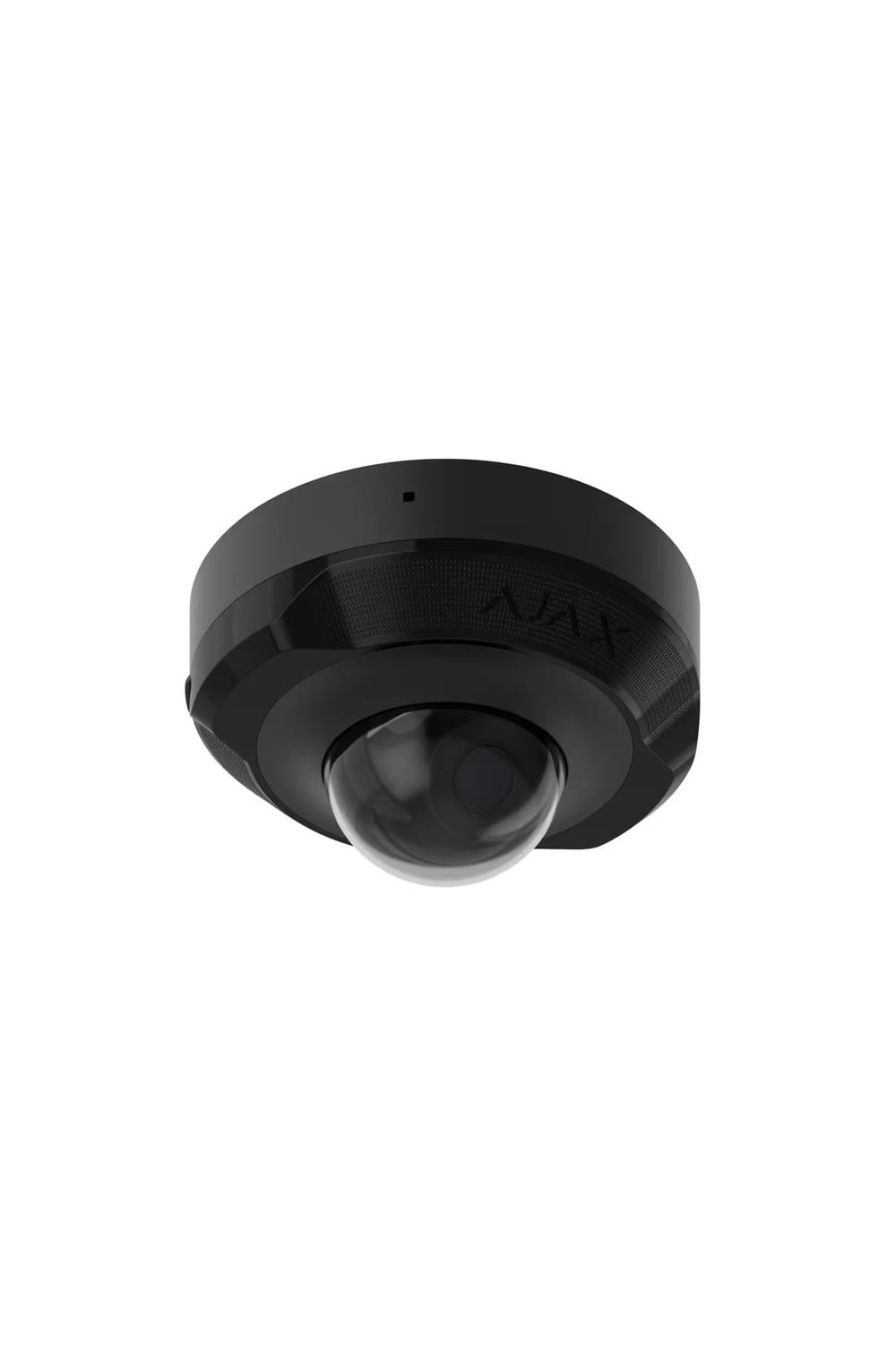 AJAX DomeCam Mini (5 Mp/2.8 mm) Kablolu AI destekli güvenlik IP kamerası Siyah