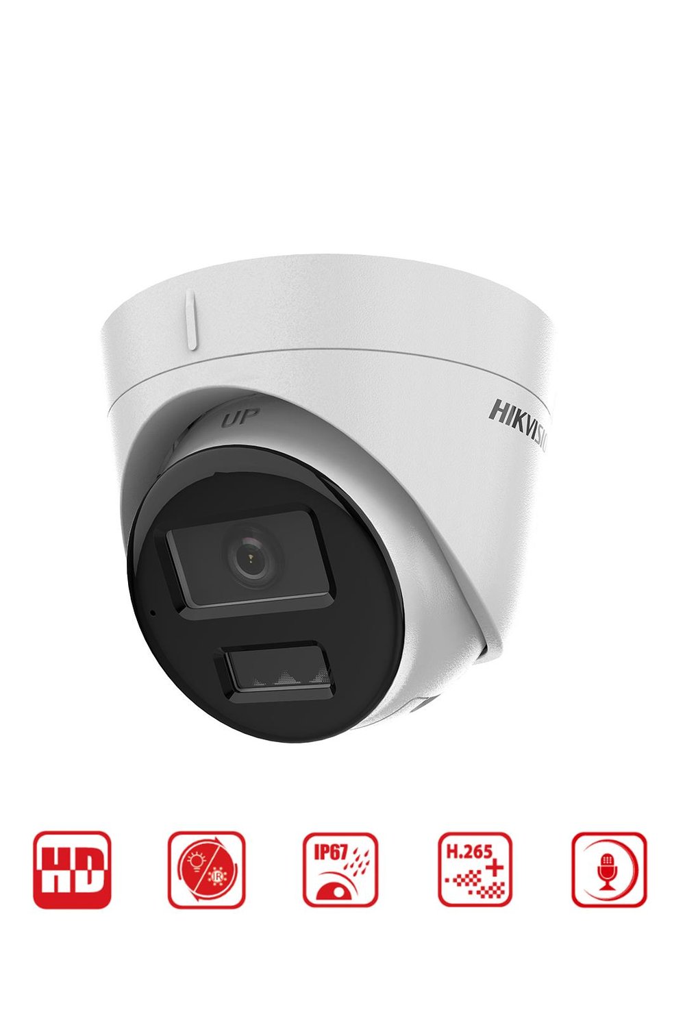 HIKVISION DS-2CD1323G2-LIUF - 2 MP Smart Hybrid Light Turret Network Kamera